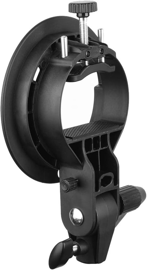 Godox S-Type Bracket Bowens S Mount Holder for Speedlite Flash Snoot Softbox with USB Light