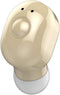 Smallest Wireless Mini Bluetooth Earbud with Mic for iPhone & Android - 4-5 Hour Playtime (Skin)
