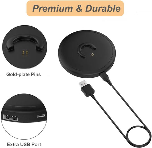 Charging Cradle for Bose Soundlink Revolve (Series II), Charger Dock Station with 3.3ft Charging Cable Cord