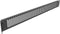 Jingchengmei 1U Hinged Perforated Blank Panel - Black Steel Rack Mount Spacer Panel for 19-Inch Network Cabinet