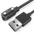E ECSEM Charging Cable for Hwagol G20 & G28 Smart Watch Charger, Magnetic USB Charging Cord Replacement 3.3Ft, Black