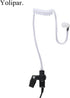 RDM2070D 2-Pin 2-Wire Motorola Walkie Talkies Earpiece Surveillance Kit with Big PTT Mic
