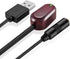 IR Repeater Hidden Infrared Remote Extender System, 1 Receiver 4 Emitters Control Kit, USB Adapter for Amplifier, Cable