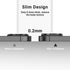 2 Pack Camera Lens Protector for iPhone 14/iPhone 14 Plus, Anti Scratch HD Tempered Glass Cover, Aluminum Alloy Case