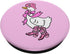 Cowgirl Duck Pink Cowgirl Goose with Cowboy Hat & Boots PopSockets Swappable PopGrip