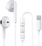 MFi Certified iPhone Wired Lightning Headphones for 11, 12 Pro Max, 13, 14, XR, SE - Earbuds with Microphone & Volume
