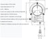 MIACIA 32LED Microscope LED Ring Light Illuminator Stereo Microscope Adjustable Stereo Zoom Camera Light (Black)