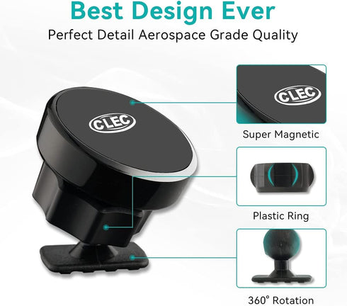 Car Phone Holder for BM-W X3, X4, Air Vent Mount for X3 2021-2018, X4 2019-2021, Custom Fit Magnetic Holder