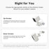 Holicfun Outdoor Security Camera Gutter Mount, Compatible with Ring, Blink, Eufy, Wyze, Google Nest, Arlo - Black