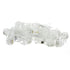 QualConnect Phone/Data RJ12 Crimp Connectors for Flat Cable, 6P6C, 50 Pieces