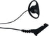Motorola Xpr 6550 Earpiece, D Shape Surveillance Headset with Ptt Mic for Motorola 2 Way Radio Walkie Talkie