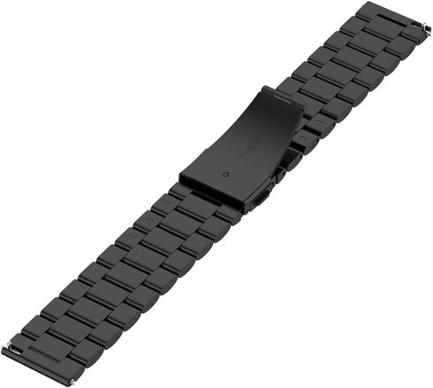 RuenTech Band for TOZO S5&TOZO S3 Smart Watch, Adjustable Stainless Steel Replacement Strap