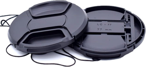 77mm Lens Cap Compatible for Nikon 18-35mm f/3.5-4.5DIF-ED, Canon EF300mm f/4LUSM, and more (77mm Lens Cap)