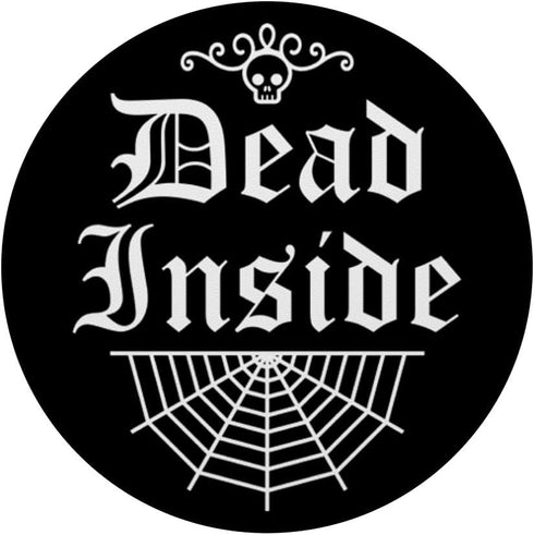 Dead Inside Pastel Goth Elegant Gothic Trendy Skull Web PopSockets Standard PopGrip