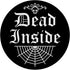 Dead Inside Pastel Goth Elegant Gothic Trendy Skull Web PopSockets Standard PopGrip