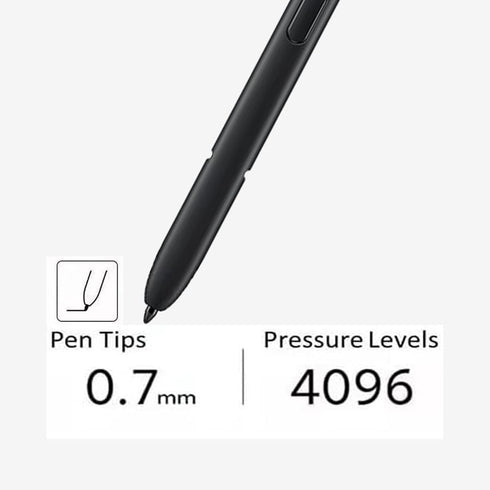 Black Galaxy S23 Ultra S Pen Replacement Parts for Samsung Galaxy S23 Ultra, No Bluetooth 5G Touch Screen Stylus