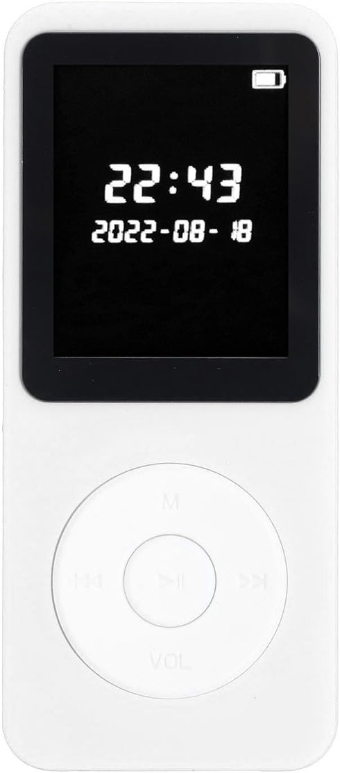 Zopsc MP3 Player, 1.77in LCD Screen Portable Music Player Built in Speaker, Bluetooth