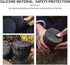 TONHOKJ 99% Universal Lens Cap, Fits DSLR & Mirrorless Camera Lenses, Silicone Lens Cover with Element Proof