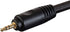 Monoprice 3.5mm to 2-Male RCA Adapter Cable - 3 Feet, Black, Gold Plated Connectors, Double Shielded