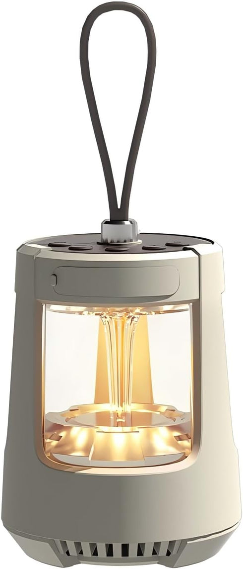 Fyruzella Outdoor Bluetooth Speaker with Camping Lantern, TF Card Speaker360 RGB Lights, IPX5