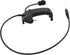 Microphone & PTT for Walker's Razor Noise Cancelling Headphones, Airsoft (Black)