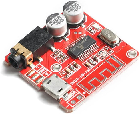 5Pcs Bluetooth Decoding Board XY-BT-Mini MP3 Bluetooth 4.1 Amplifier Module Car Speaker Power Amplifier Board Bluetooth 4.1 Circuit Board WAV+APE+FLAC+MP3