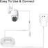 DC Power Extension Cable 33ft, 1.35mm x 3.5mm for 5V DC Adapter Cord, CCTV Security Camera, IP Camera