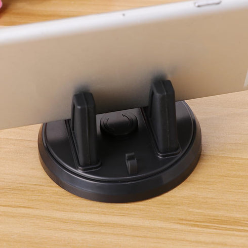 Hemobllo 360 Car Phone Holder Dashboard Mount Rotatable Silicone Cell Phone Stand for Car Navigation Horizontal