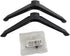 D32H-J09, 2 Pack, 16 inches TV Stand Legs for VIZIO Black, ABS Material, Modern Style, Easy to Assemble, Height