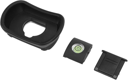 WIHFHGZ Set, 3 GFX100II XH2S T5 Camera Viewfinder Eye Cup Pcs with Hot Shoe Cover and Bubble Level for X