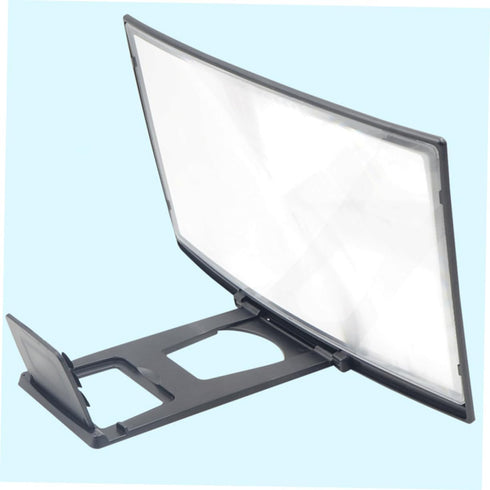 WOONEKY Phone Screen Magnifier - Curved Stand Holder
