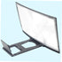 WOONEKY Phone Screen Magnifier - Curved Stand Holder