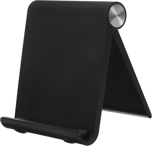 BETOOKY Adjustable Mobile Phone Stand and Tablet Holder for Desk Use, Foldable Compact