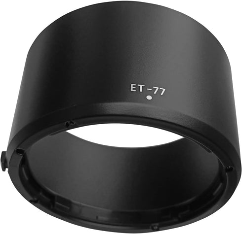 ET-77 Lens Hood for Canon RF 85mm F2 Macro IS STM Lens on EOS R6 R6 Mark II R5 RP, 67mm Lens Hood