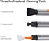 K&F Concept Lens Cleaning Pen Kit for APS-C CMOS & CCD Sensors, Includes 6 APS-C Sensor Cleaning Rods