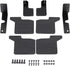 -4 1/10 Oumefar RC Car, Rubber and Metal Remote Control Car Upgrade Accessory Mud Flaps for Scale RC Accessories