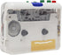 Yinhing Cassette to MP3 Player, Color Transparent Tape Player to MP3 Portable Stereo