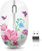 Wireless Mouse with Nano Receiver for PC, Laptop, Notebook, MacBook, Less Noise, Portable Optical Mice