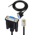 KEIYANA DB9s RS232 RJ9 4P4C 93920 to for GEMNEX Hand Controller Firmware Upgrading PC Asiair Guide Cable