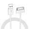 sarmert 4.0ft Apple Certified 30 Pin USB Charging Cable for iPhone 4/4s, iPad 1/2/3, iPod Touch/Nano - White (1 PCS)
