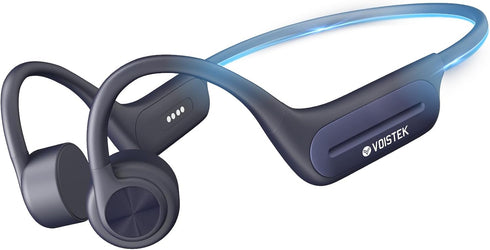 Voistek Bone Conduction Headphones, Bluetooth 5.3 with 32GB MP3 Player, IP68 Waterproof