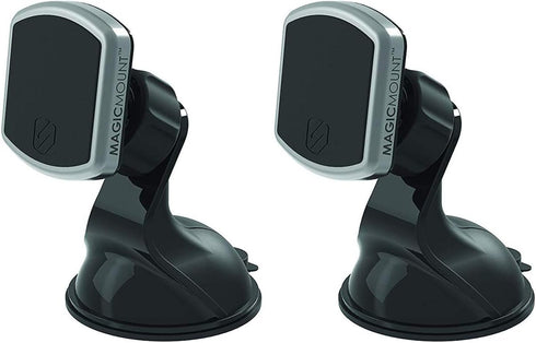 Scosche MPWD2PK-UB MagicMount Pro Magnetic Car Phone Holder - Strong Magnet Mount for