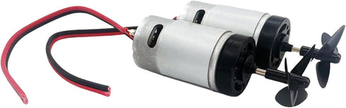 WEISUYUUS 12V 10000RPM Multifunctional High Speeded Motor for Toy Boats and Intelligent Car Small Gear Motor with High