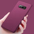 X-Level Galaxy S10e Slim Fit TPU Case - Ultra-Thin Matte Finish, Soft Bumper Cover in Wine Red