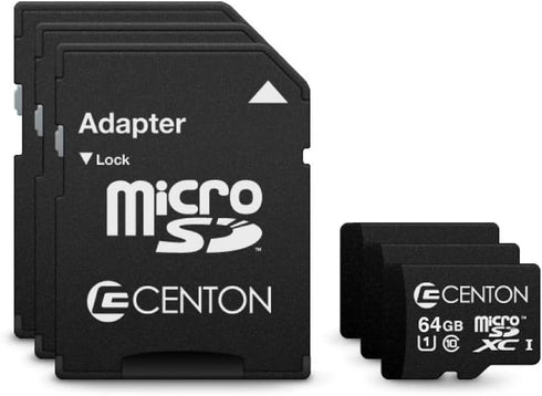 Centon Electronics Micro SD Card, UHS-I / A1 / V10 / U1 /