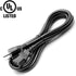 12Ft 3 Prong Power Cord for Guitar Amp, ION Block Rocker, Explorer Portable Speaker System, Replacement Power Cable