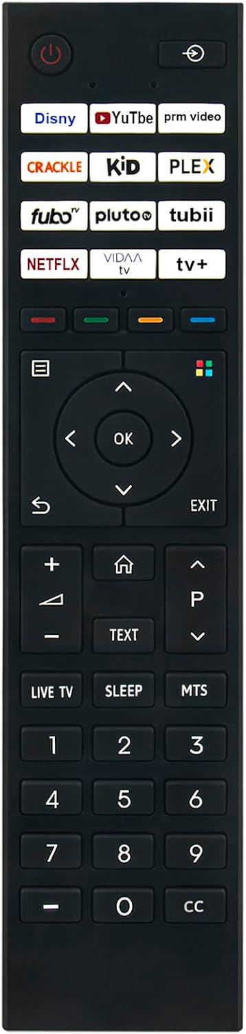 ALLIMITY CT-95079 Replacement Remote fit for Toshiba Smart TV CT95079 32V35MU 43V35MU 343213