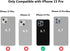 Tuokiou Compatible with iPhone 15 Pro Case,Clear Protective Card Slot Case,Slim Fit Drop Resistant Soft TPU Wallet Case with Bumper,Cute Card Holder Pocket Case for iPhone 15 Pro 6.1 inch (Clear)