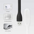 USB LED Light Lamp for Power Bank, Portable Eye Care Mini Night Light with Flexible Arm, USB Gooseneck Reading Lamp,