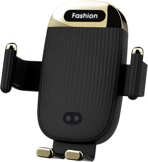 Wireless Car Charger Mount, 15W Qi Fast Charger with Smart Sensor Air Vent, Automatic Clamping Phone Holder for iPhone